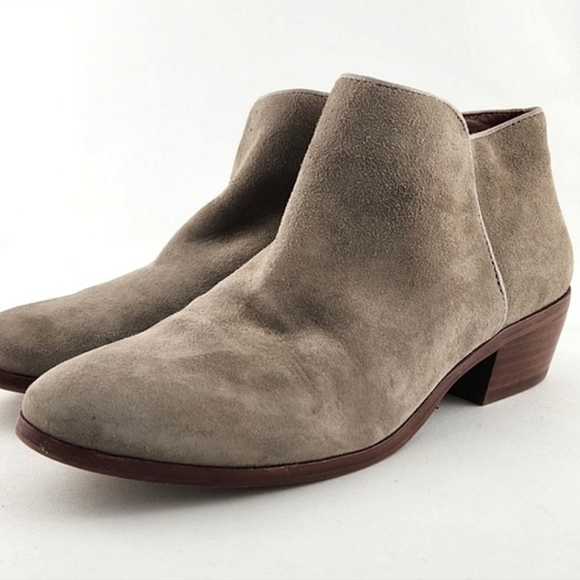 Sam Edelman Petty Women's Booties Sand Tan Suede  Western Low Heel Size 9M - Picture 4 of 14